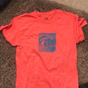 Salmon pink men’s obey short sleeve